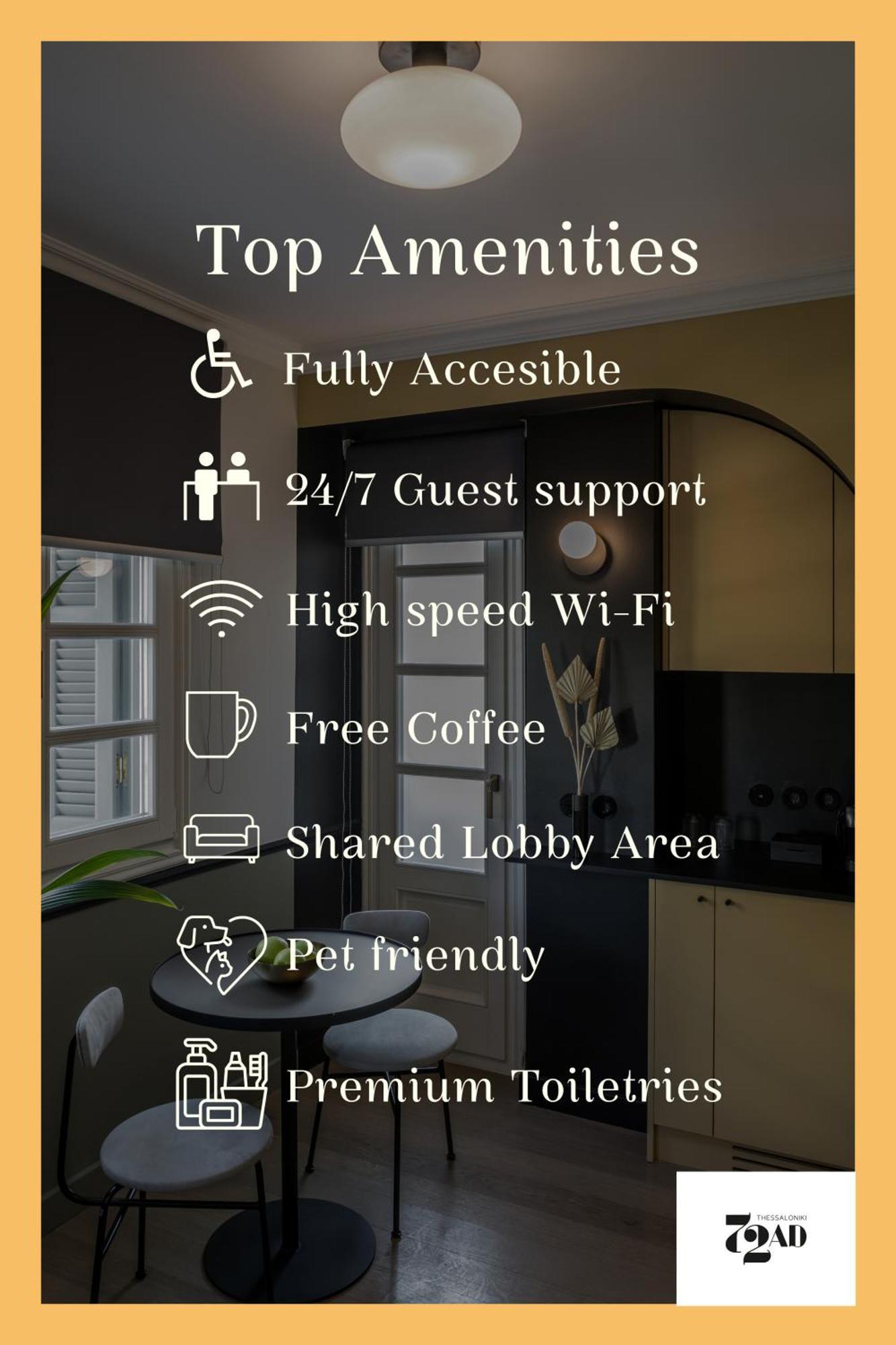 72 Ad Suites Salonic Exterior foto